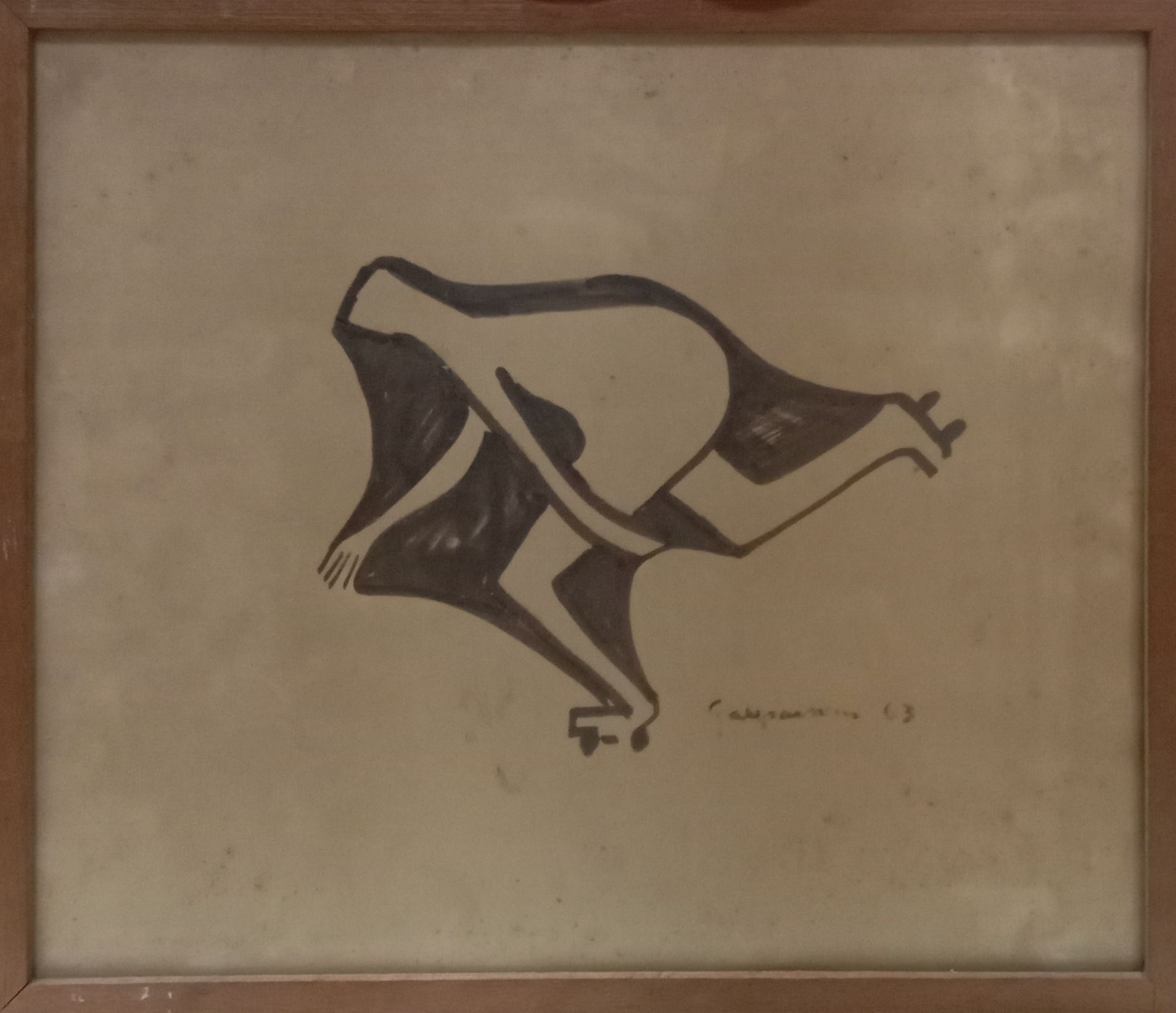1963 Patinador 33x38,5 Tinta china sobre papel